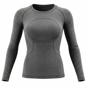 Lululemon Long Sleeve Top Swiftly Tech 2.0 Running Athletic Gray Size 10